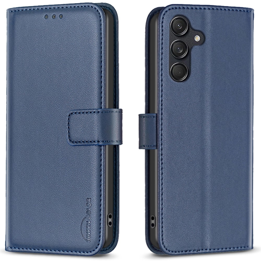 BNF könyvtáska Samsung Galaxy M55 5G - kék