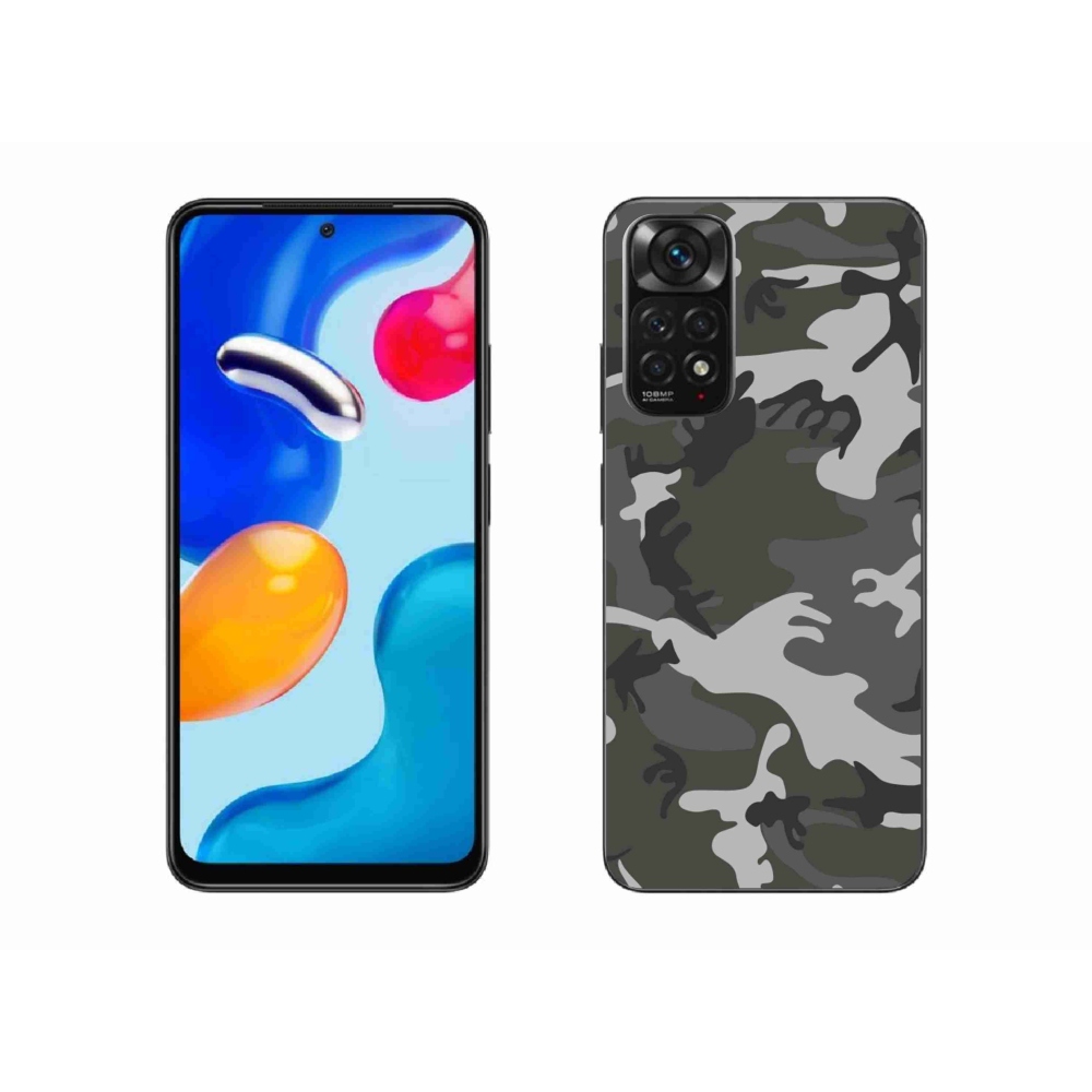 Gél borítás mmCase a Xiaomi Redmi Note 11S 4G-hez - terepszínű mintázat