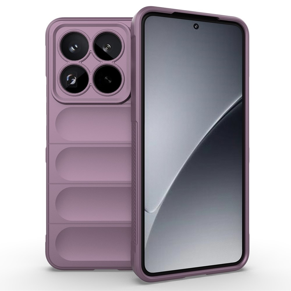 Rugg tartós zselés tok Xiaomi 15 Pro - világos lila