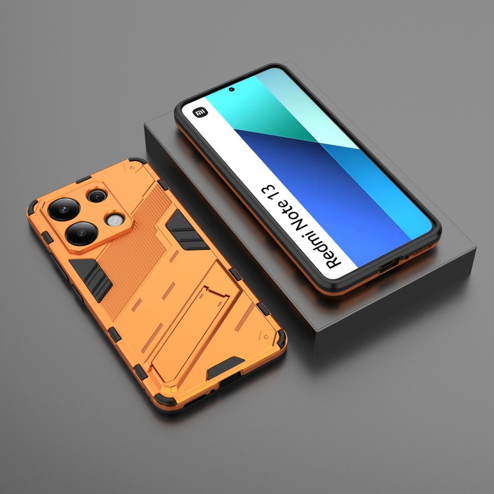 Tartós borítás Xiaomi Redmi Note 13-hoz - narancssárga