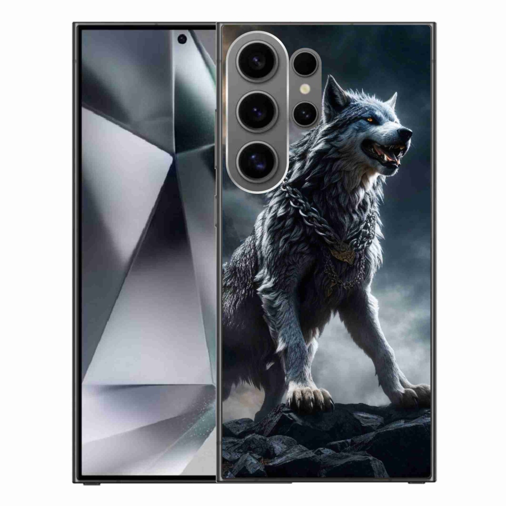 Gél védőhuzat mmCase Samsung Galaxy S24 Ultra - farkas 1