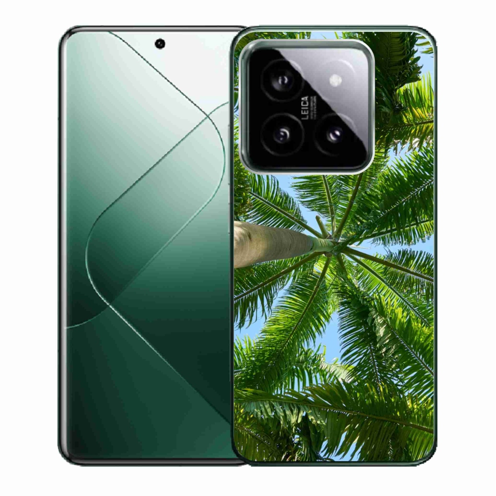 Gél borítás mmCase a Xiaomi 14 - pálmafa számára