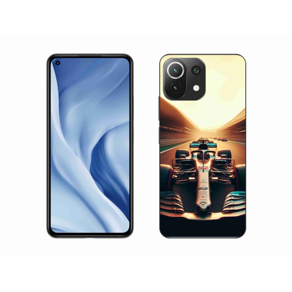 Gél borítás mmCase a Xiaomi Mi 11 Lite 4G/5G számára - formula 1