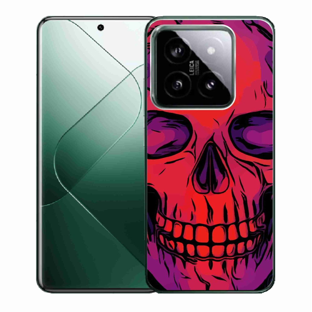 Gél tok mmCase a Xiaomi 14 - koponya számára