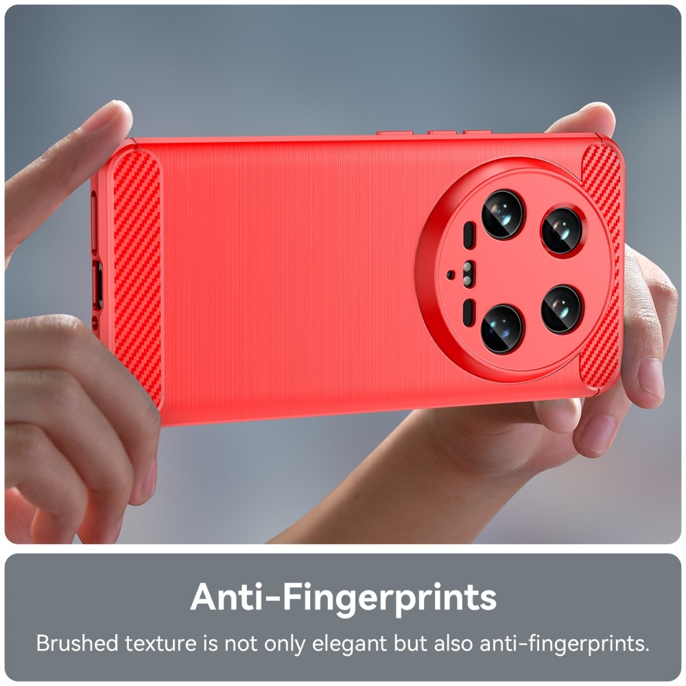 Szénálló zselés tok Xiaomi 14 Ultra - piros
