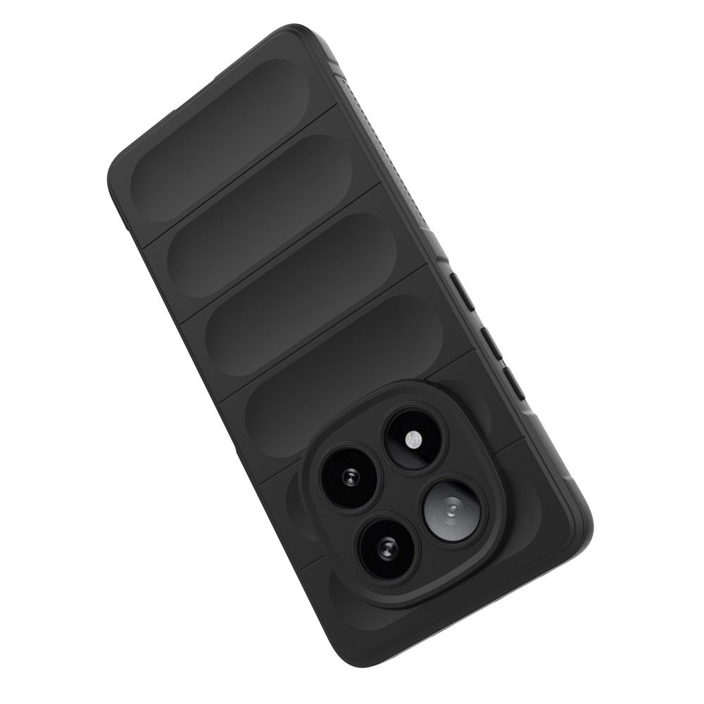 Rugg tartós zselés tok Xiaomi Redmi Note 14 Pro 5G/Poco X7 5G - fekete