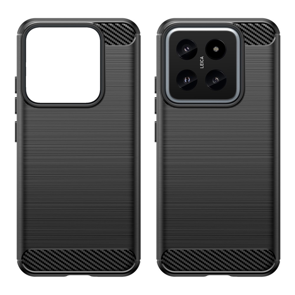 Szénálló zselés tok Xiaomi 14 - fekete