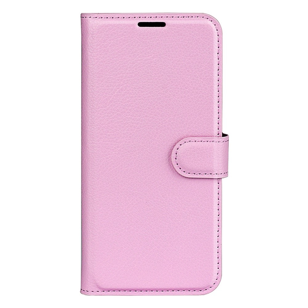Litchi könyv tok Xiaomi 14 Ultra - rózsaszínű