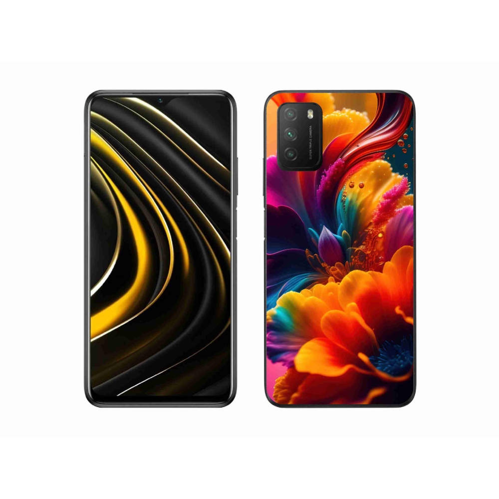 Gél borítás mmCase a Xiaomi Poco M3-hoz - absztrakt motívum 2