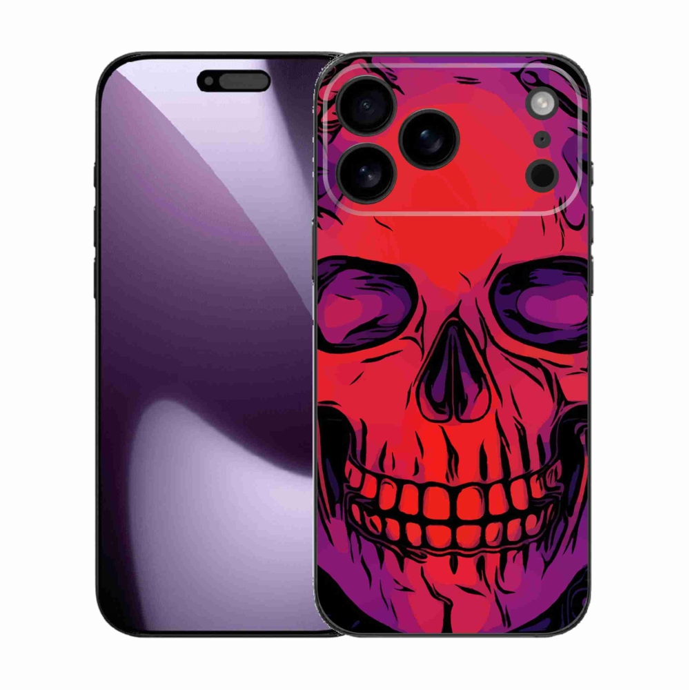 Gél védőburkolat mmCase iPhone 17 Pro Max készülékhez - koponya