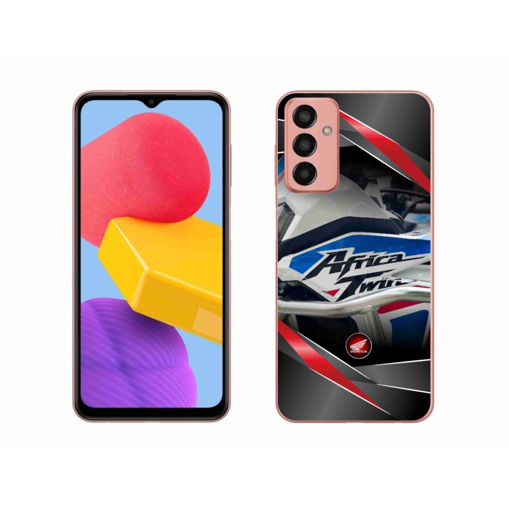 Gél borítás mmCase Samsung Galaxy M13 készülékhez - motoros honda