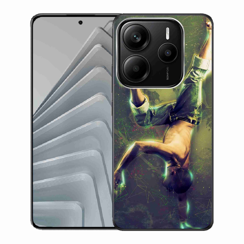 Gél borítás mmCase a Xiaomi Redmi Note 14 5G számára - breakdance