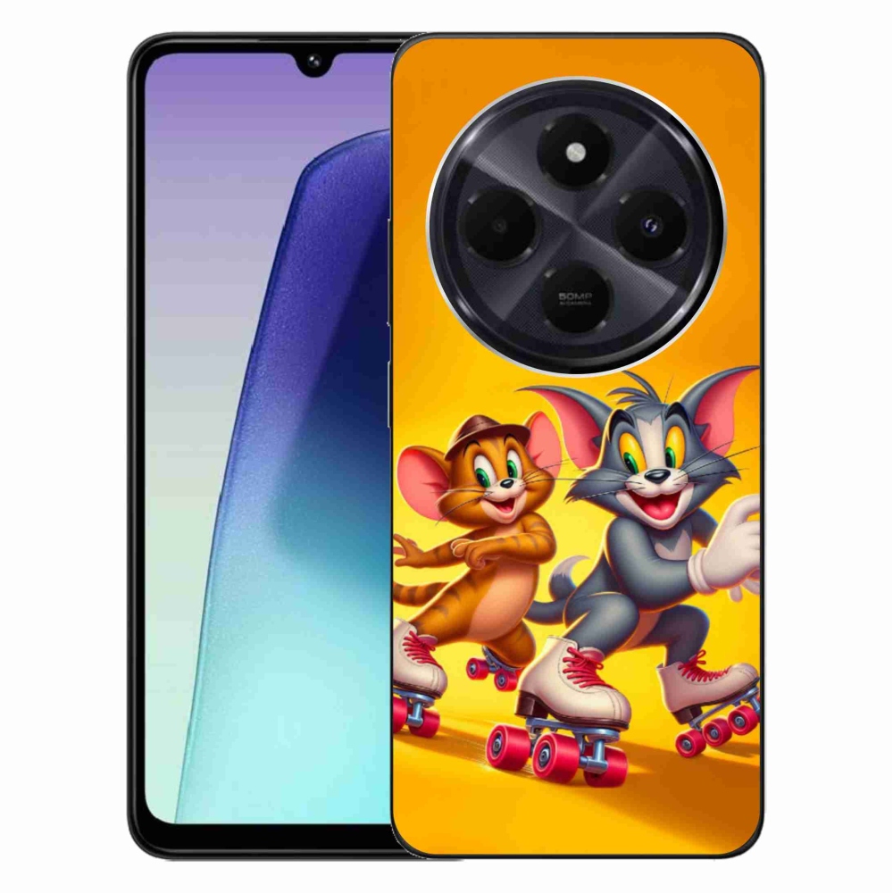 Gél borítás mmCase a Xiaomi Redmi 14C/Poco C75-hez - tom a jerry