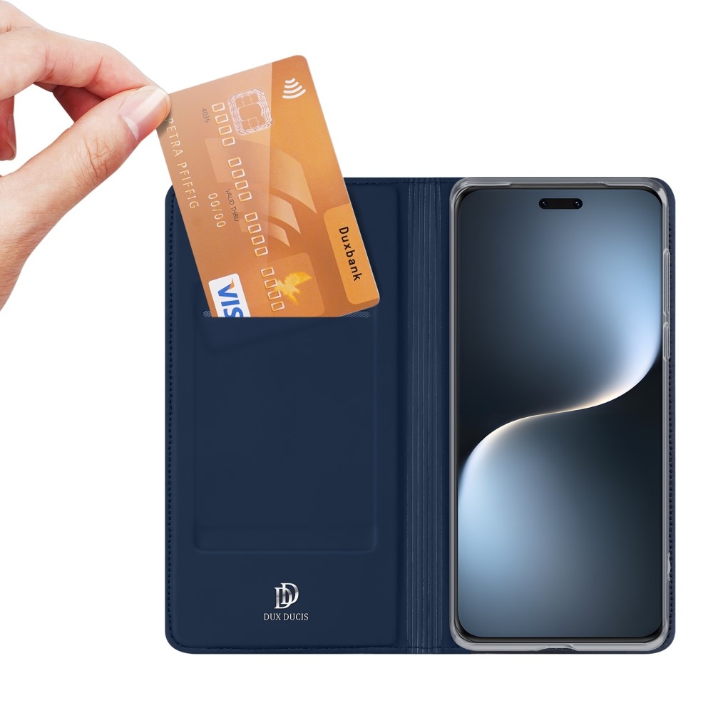 DUX könyvtáska Honor Magic 7 Pro 5G - sötétkék színben
