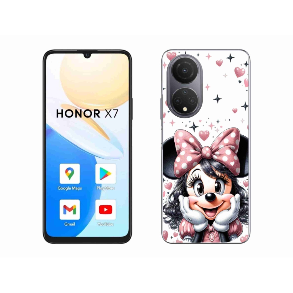 Zselés borítás mmCase a Honor X7-hez - minnie