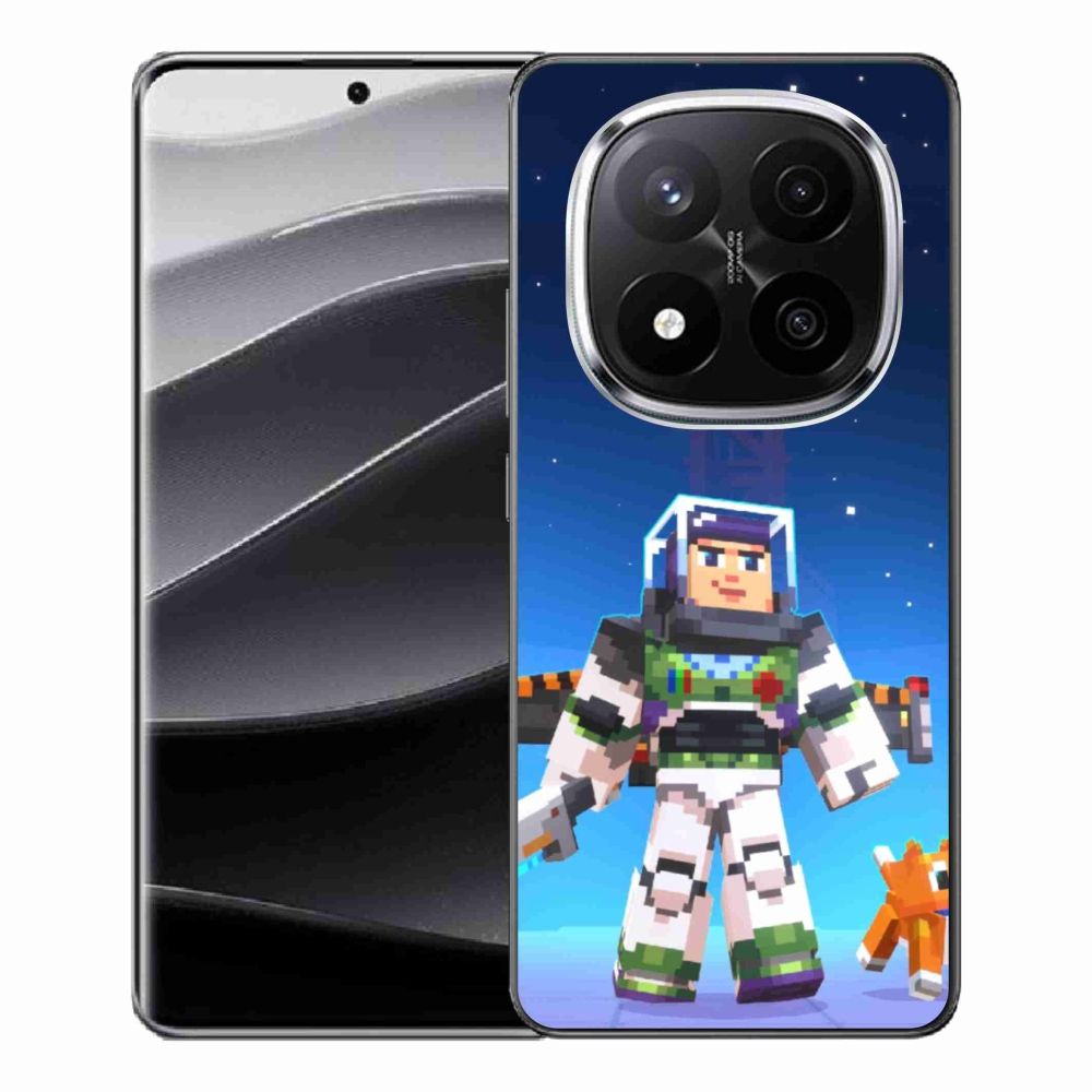 Gél borítás mmCase a Xiaomi Redmi Note 14 Pro+ 5G számára - minecraft 2