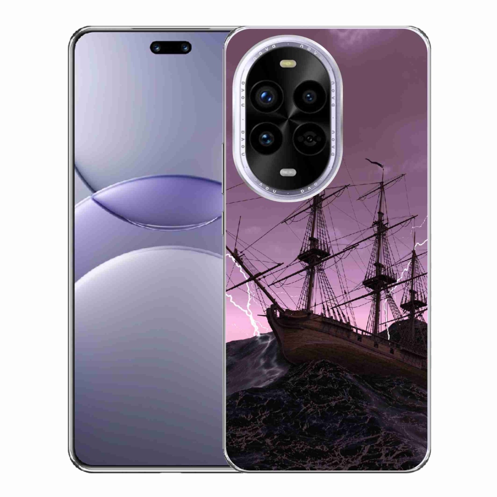 Gél borítás mmCase a Huawei Nova 13 Pro 5G-n - hajó a viharban