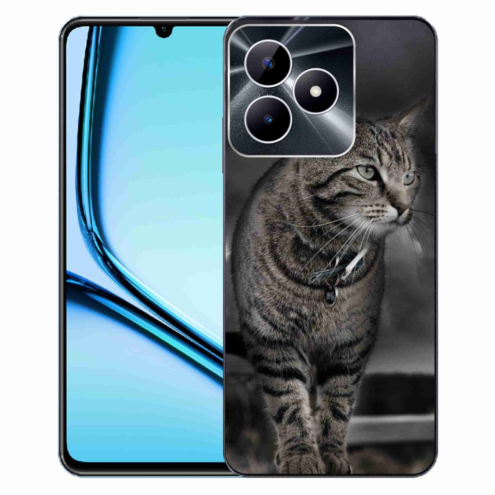Zselés tok mmCase a Realme Note 50 készülékhez - cat