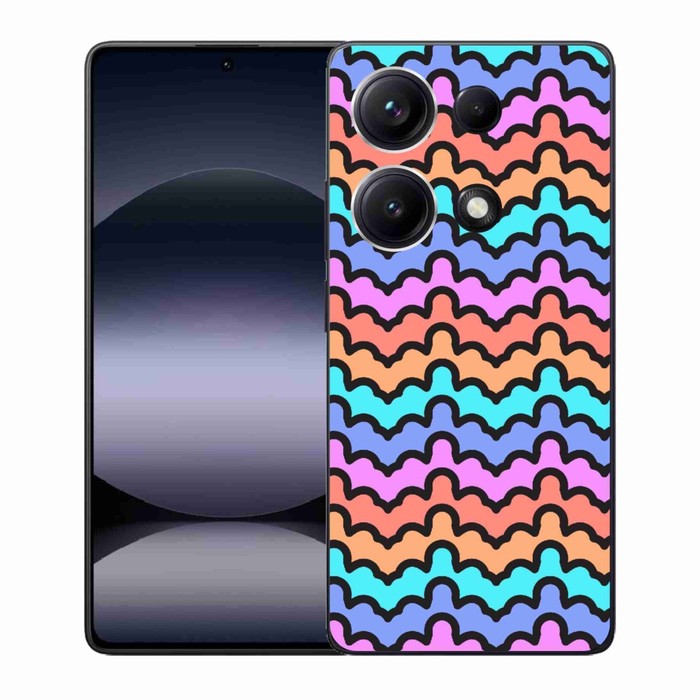 Gél borítás mmCase a Xiaomi Redmi Note 14S-hez - absztrakt motívum 30