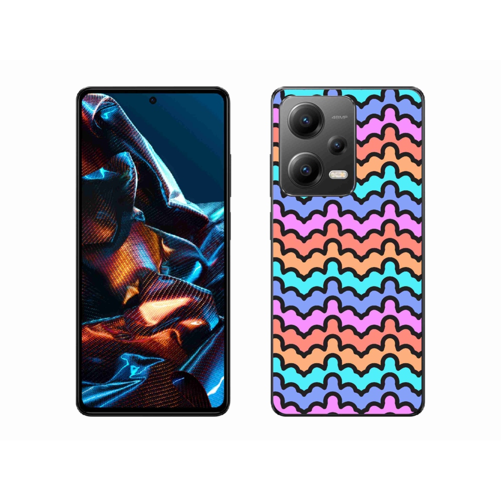 Gél borítás mmCase a Xiaomi Redmi Note 12 Pro 5G számára - absztrakt motívum 30