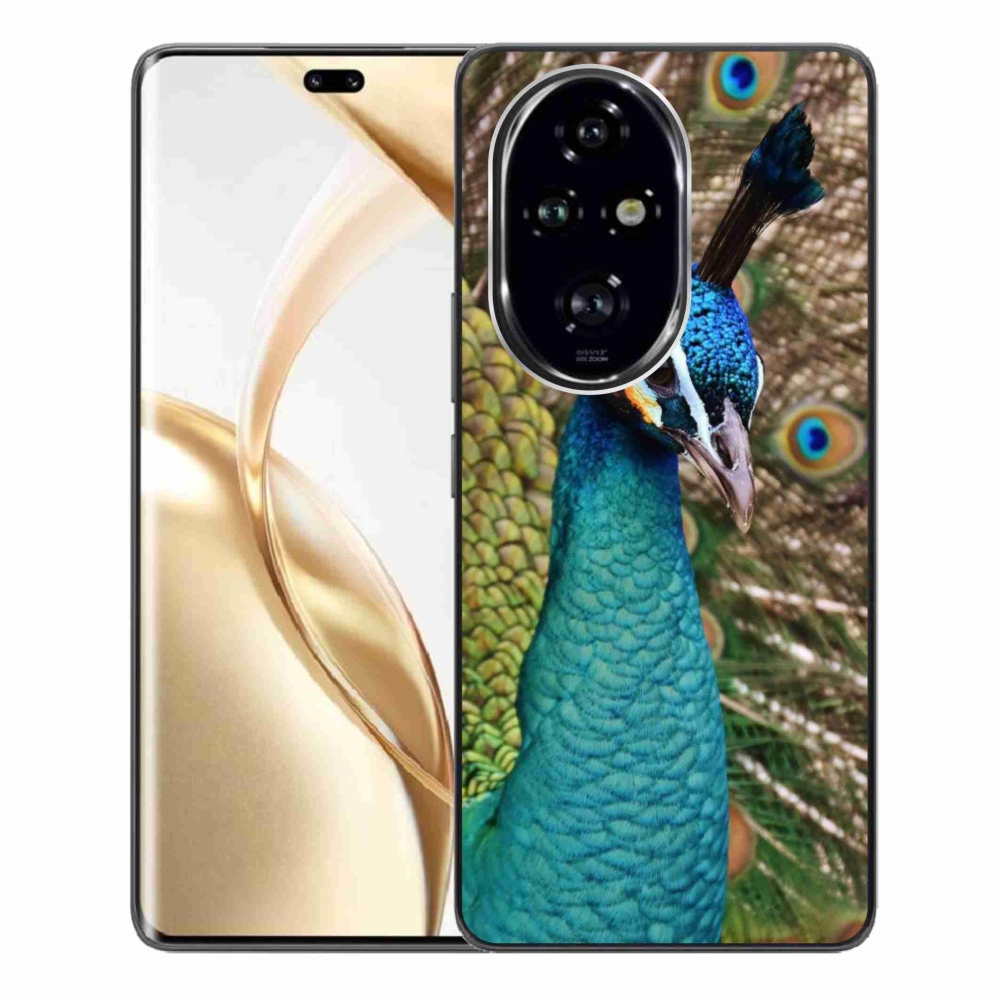 Zselés tok mmCase a Honor 200 Pro 5G készülékhez - páva