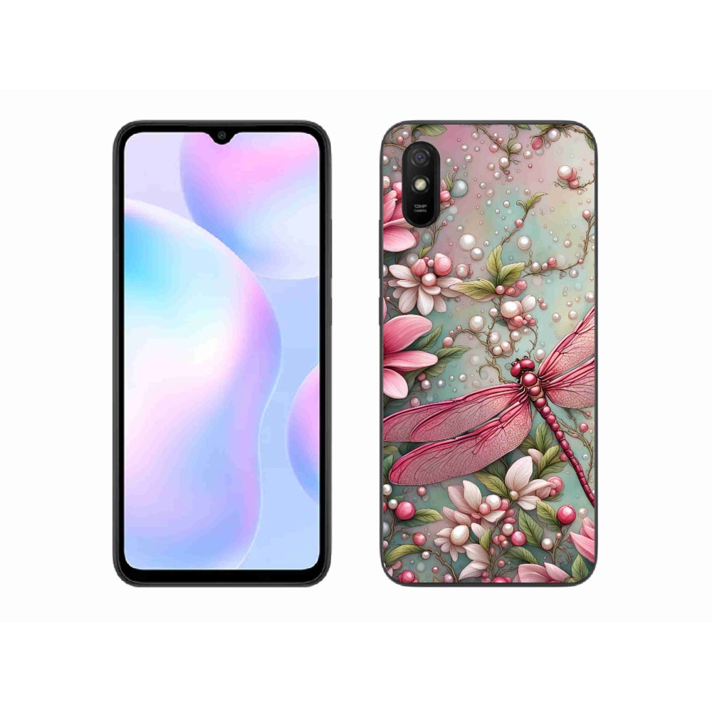 Gél borítás mmCase a Xiaomi Redmi 9A számára - szitakötő