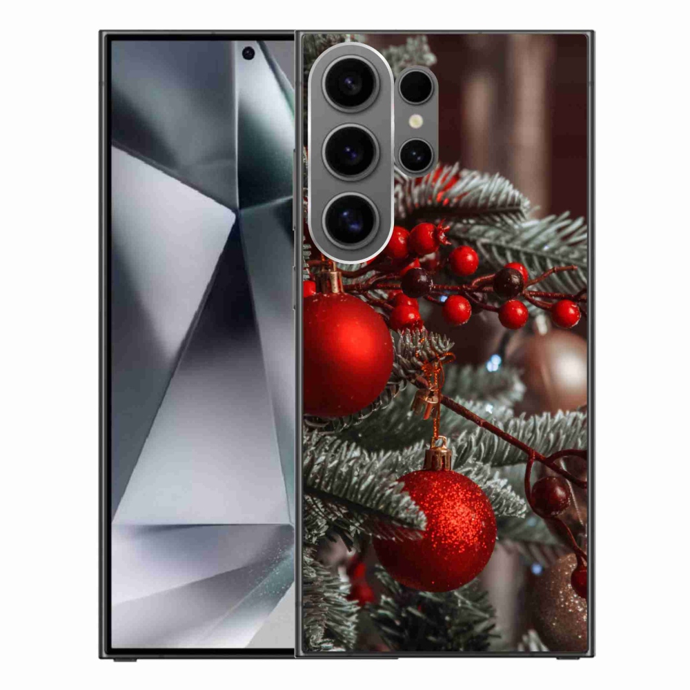 Gél borítás mmCase Samsung Galaxy S24 Ultra - karácsonyi dekoráció 2