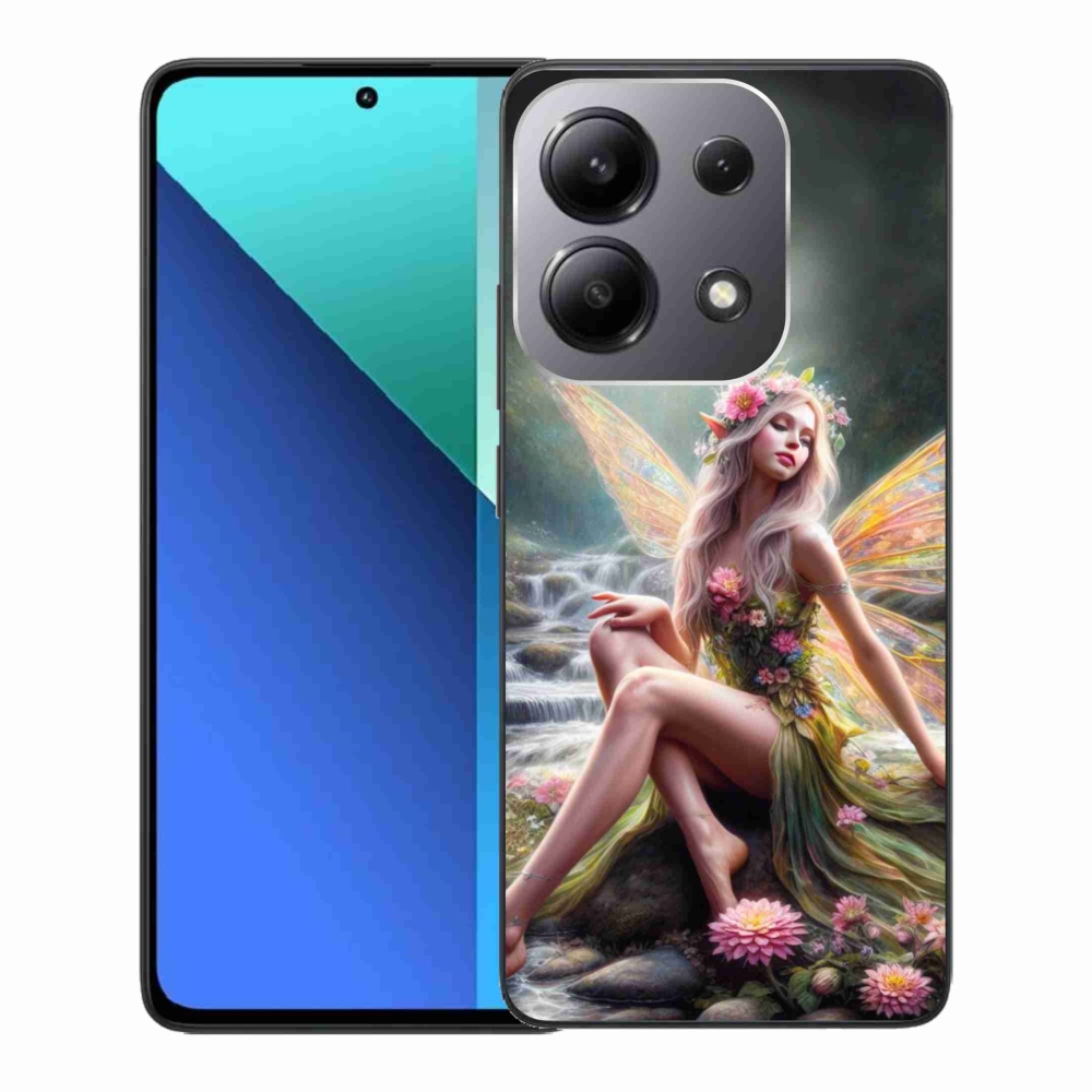 Gél borítás mmCase a Xiaomi Redmi Note 13-hoz - pillangó nő 1