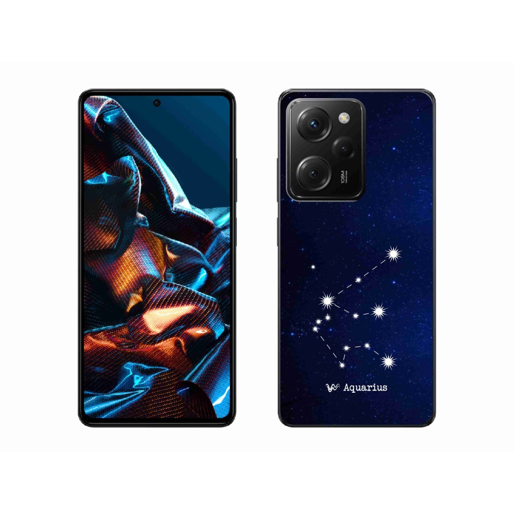 Gél borítás mmCase a Xiaomi Poco X5 Pro 5G készülékhez - Aquarius