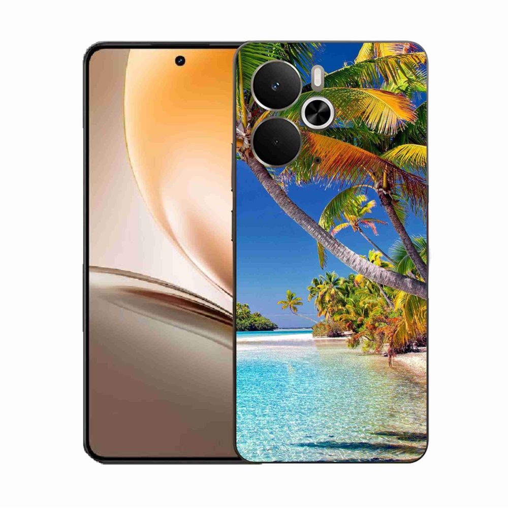 Gél borító mmCase a Realme 14 5G készülékhez - tengerpart