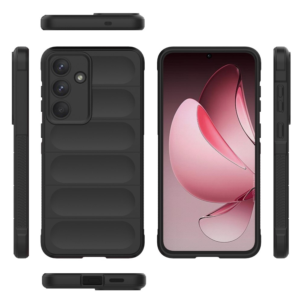 Rugg tartós zselés tok Samsung Galaxy S25 FE készülékhez - fekete