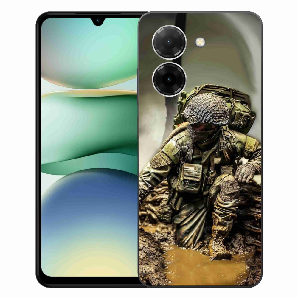 Gél borítás mmCase for Xiaomi Redmi A5 (171.7x77.8x8.3mm) - katona