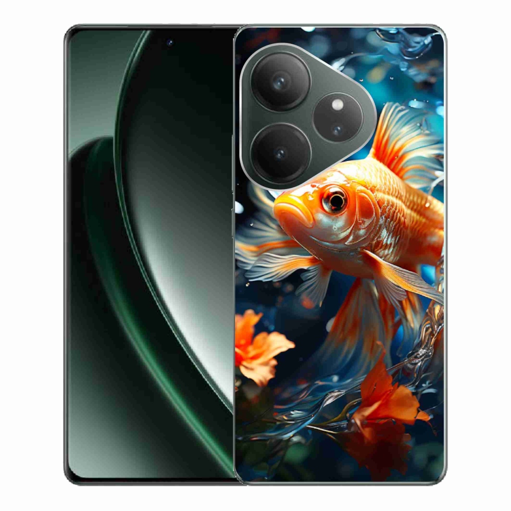 Zselés borítás mmCase a Realme GT 6 5G/GT 6T 5G számára - hal