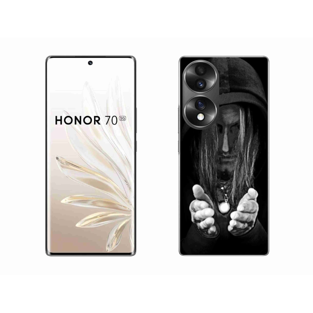 Zselés borítás mmCase a Honor 70-hez - titokzatos személy