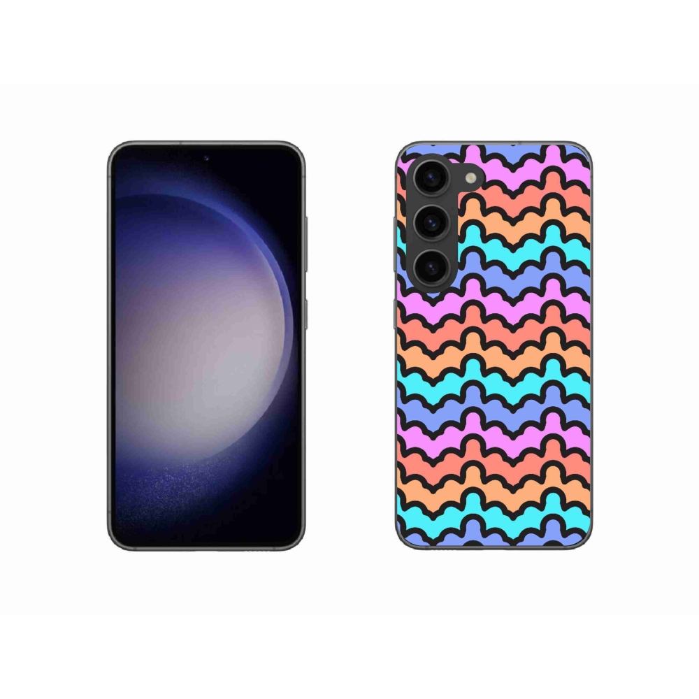 Zselés borítás mmCase Samsung Galaxy S23 5G - absztrakt motívum 30