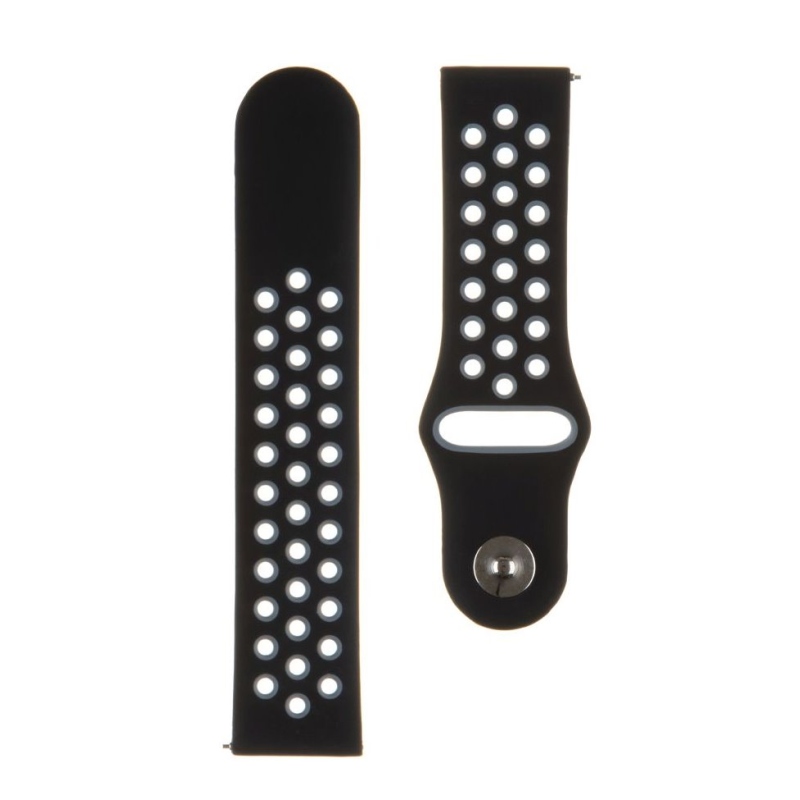 Tactical 267 Dupla szilikon pánt 22mm Fekete/szürke