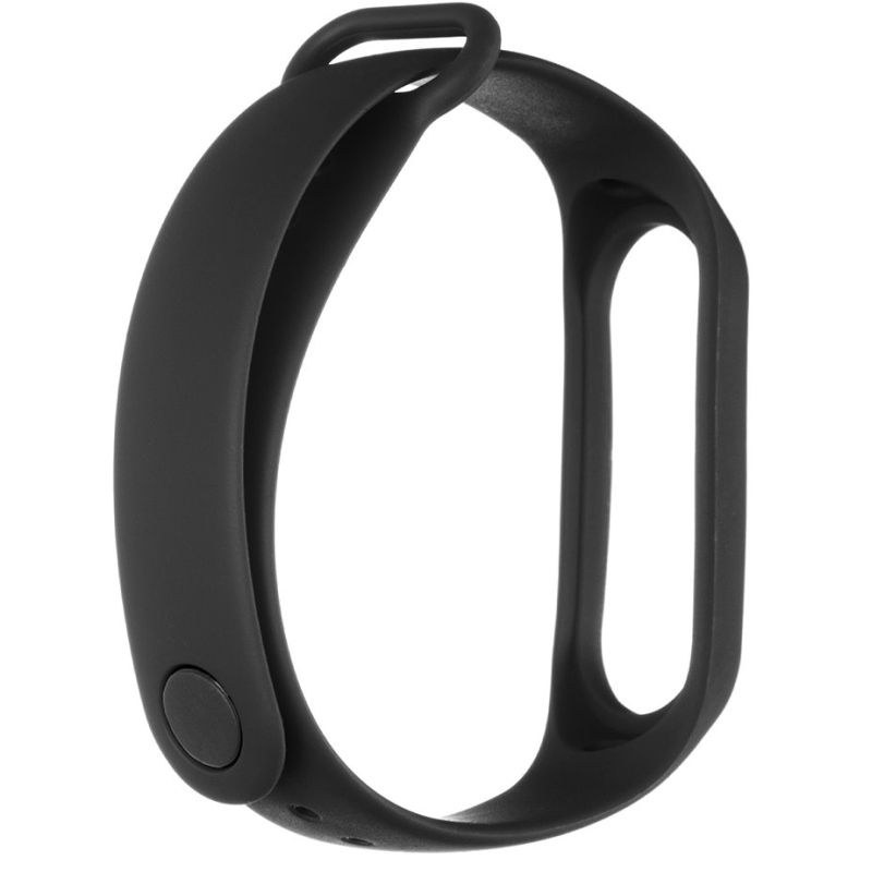 Tactical 513 Szilikon szíj a Xiaomi Mi Band 3/4-hez Fekete
