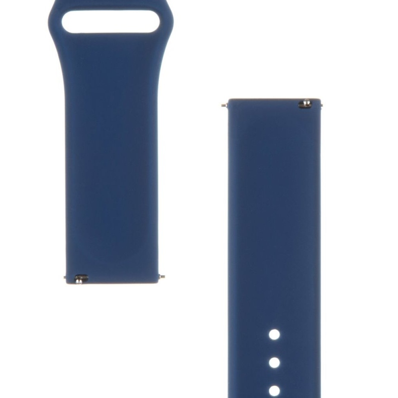 Tactical 614 szilikon szíj 22mm sötétkék