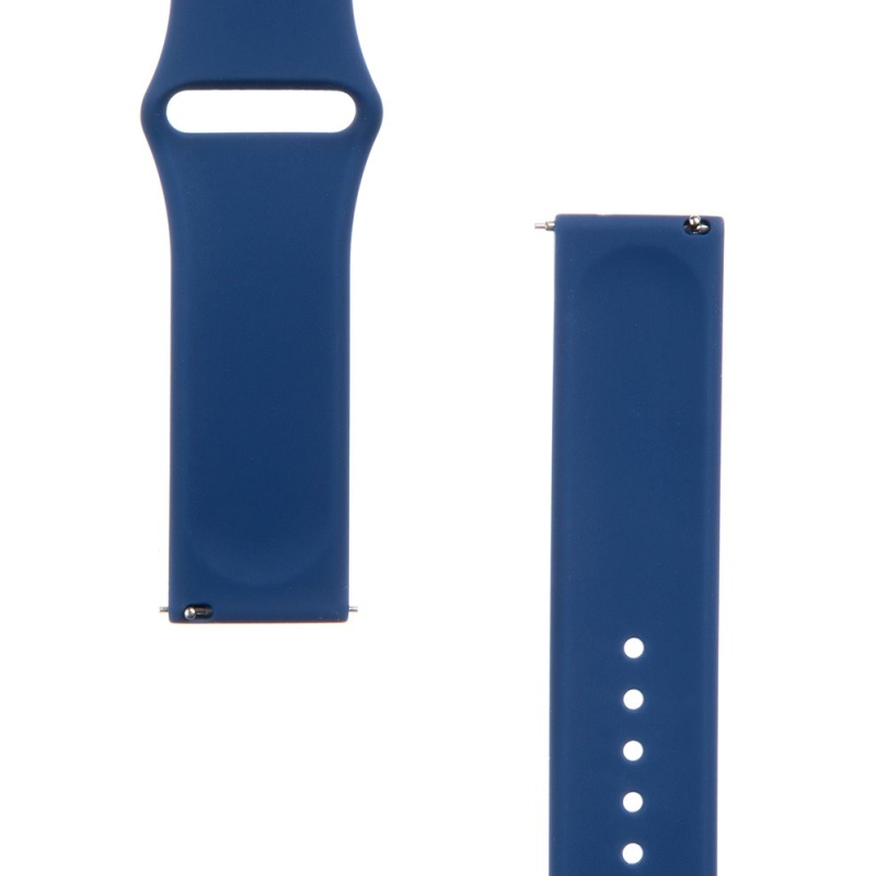 Tactical 614 szilikon szíj 22mm sötétkék