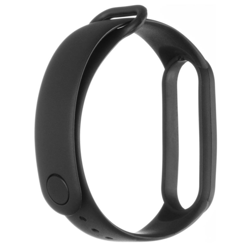 Tactical 661 Szilikon szíj a Xiaomi Mi Band 5/6-hoz Fekete