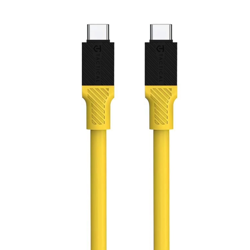 Tactical Fat Man kábel USB-C/USB-C 1m Sárga