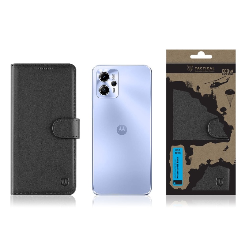 Taktikai terepi jegyzetek a Motorola G13 fekete készülékhez