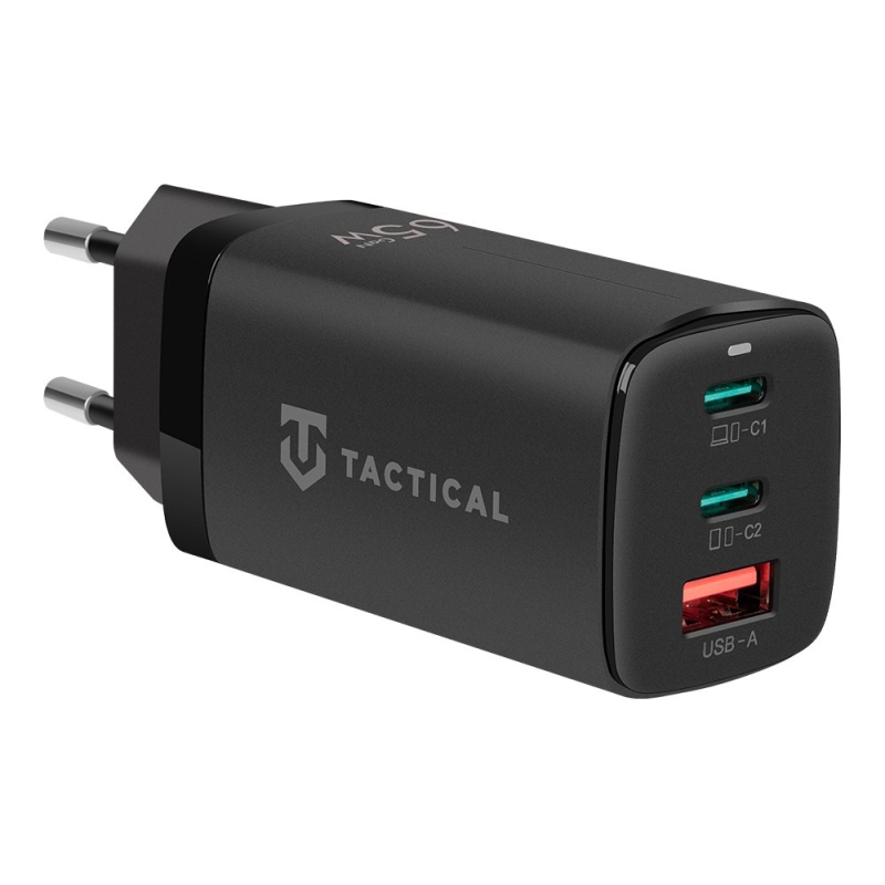 Taktikai FlashBang GaN 65W fekete