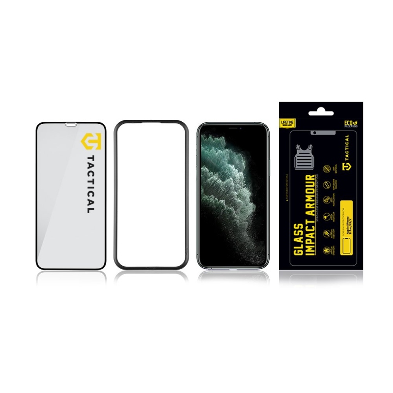 Tactical Glass ütésálló páncélüveg Apple iPhone 11 Pro/XS/X készülékhez