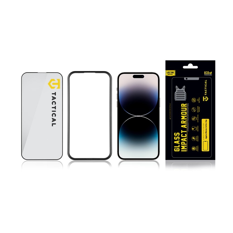 Tactical Glass ütésálló páncélüveg Apple iPhone 14 Pro Max készülékhez
