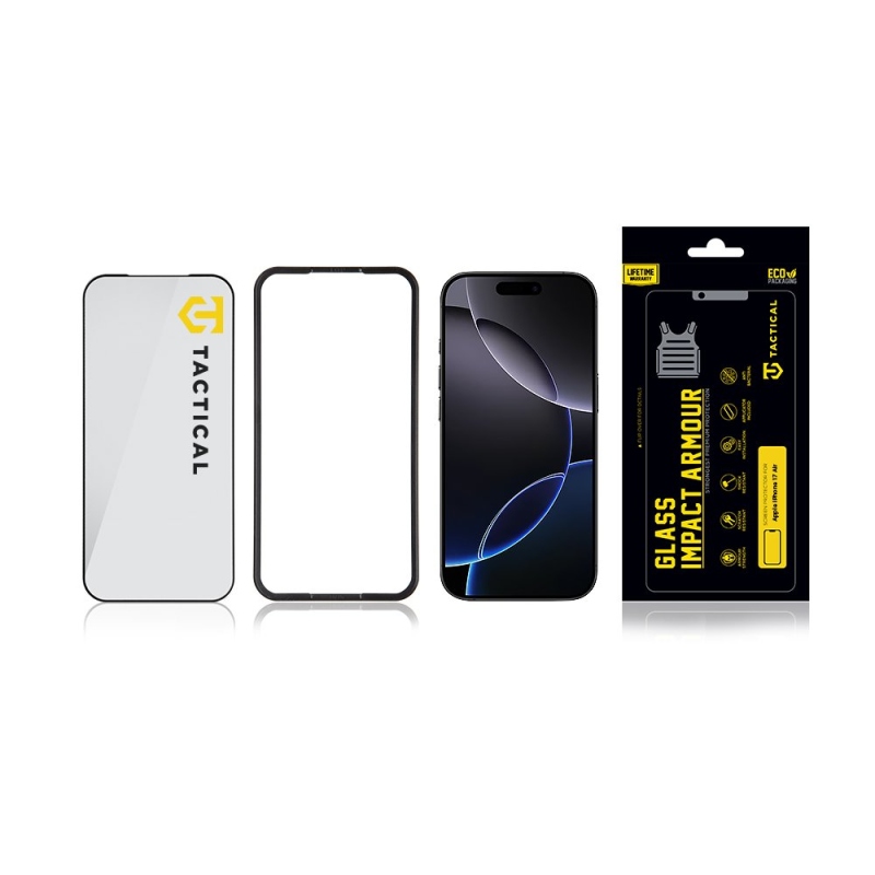 Tactical Glass ütésálló páncélüveg Apple iPhone Air készülékhez