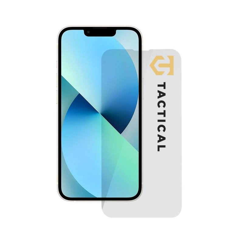 Taktikai üvegpajzs 2.5D üveg Apple iPhone 13 Mini készülékhez Tiszta