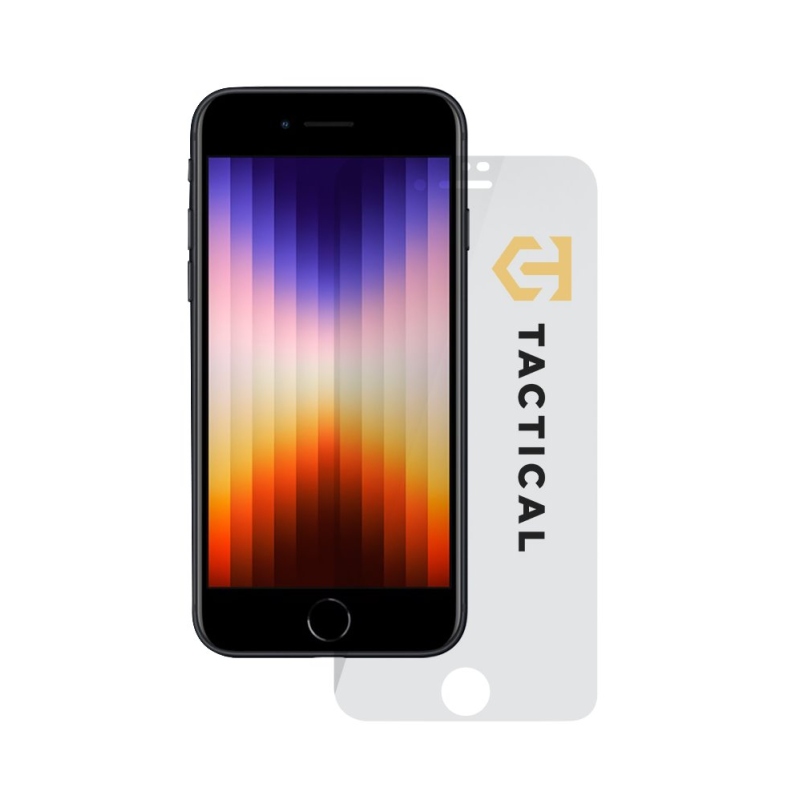Taktikai üvegpajzs 2.5D üveg Apple iPhone 7/8/SE2020/SE2022 készülékhez Tiszta