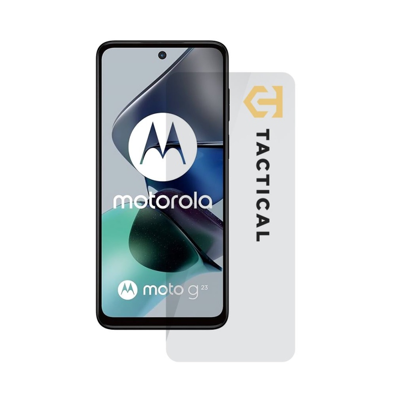 Taktikai üvegpajzs 2.5D üveg a Motorola G23-hoz Tiszta
