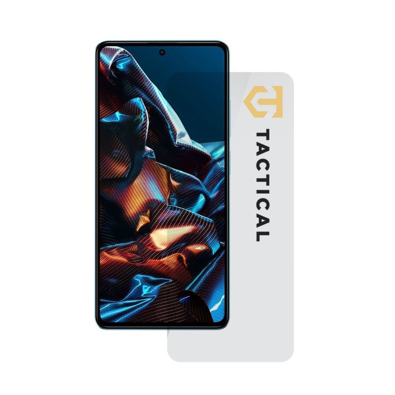 Taktikai üvegpajzs 2.5D üveg a Poco X5 Pro 5G számára Tiszta